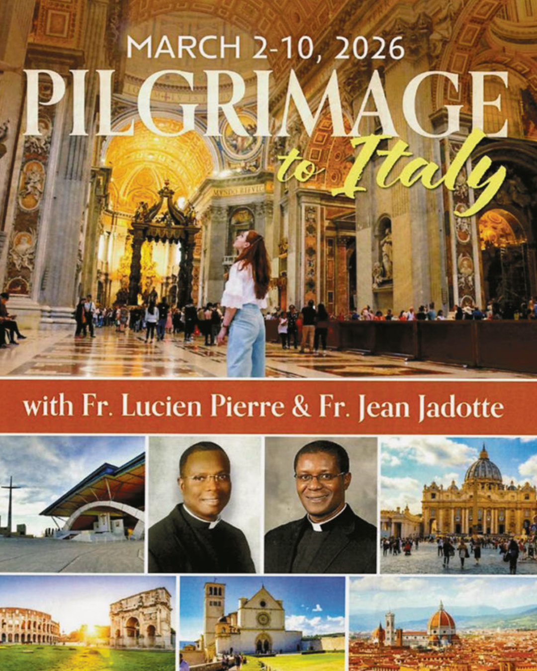 Pilgrimage to Italy                                                                                                                                                                                                                                                                                         