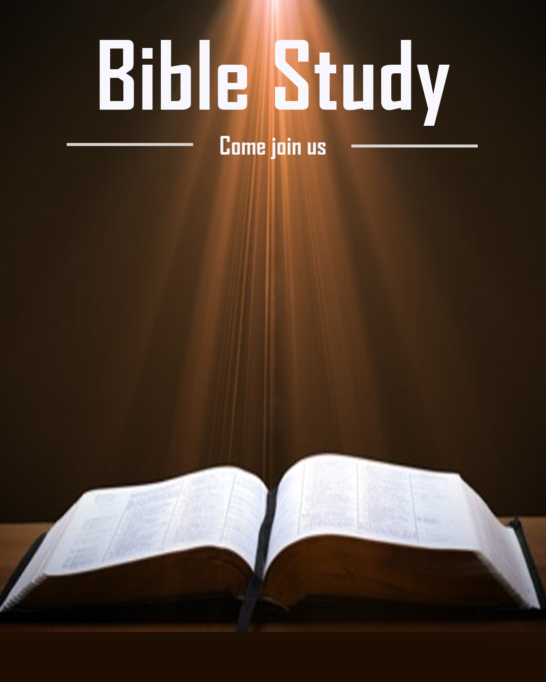 Bible Study                                                                                                                                                                                                                                                                                                 
