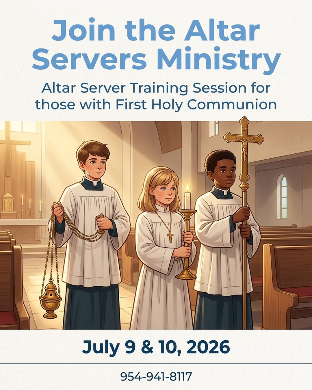 Join the Altar Servers Ministry